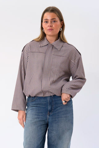 Livia Jacket in Light Brown · effortless scandi jacket for women from ITS MAY