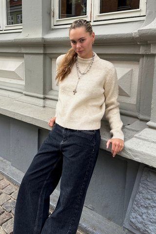 Azzurra Knit in Ecru · effortless scandi knitwear for women from ITS MAY