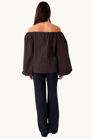 Lia Top - Brown