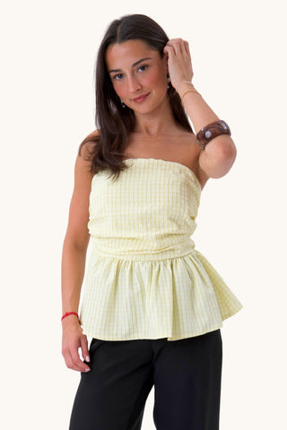 Diletta Top - Yellow