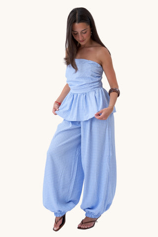 Milena Pants - Light Blue