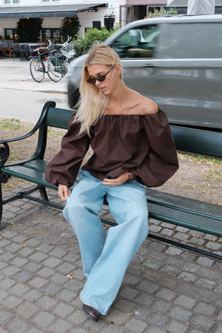 Lia Top - Brown