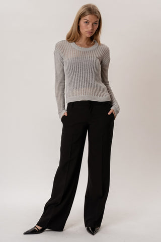 Anastasia Blouse in Grey · effortless scandi formal shirts & blouses for women from ITS MAY