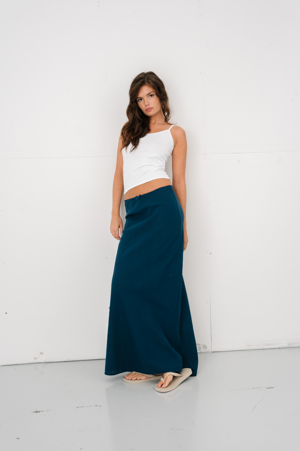 Capri Skirt - Navy blue