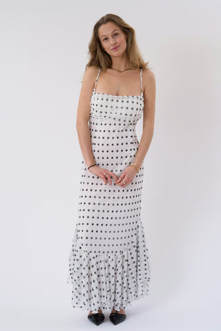 Lorenza Dress in White · effortless scandi dress for women from ITS MAY