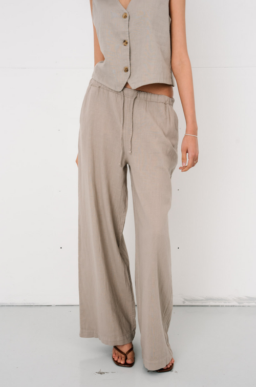 Luna Pants - Taupe