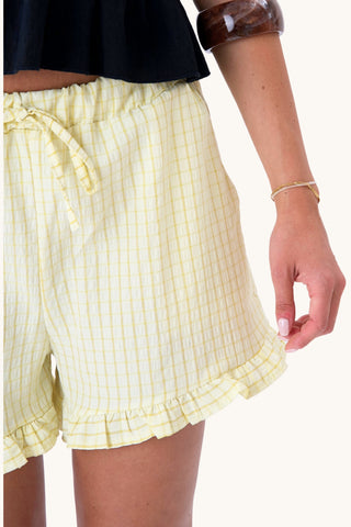 Ambra Shorts - Yellow