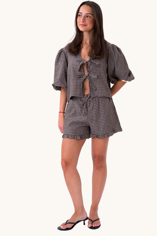 Ambra Top - Brown