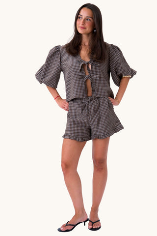 Ambra Shorts - Brown