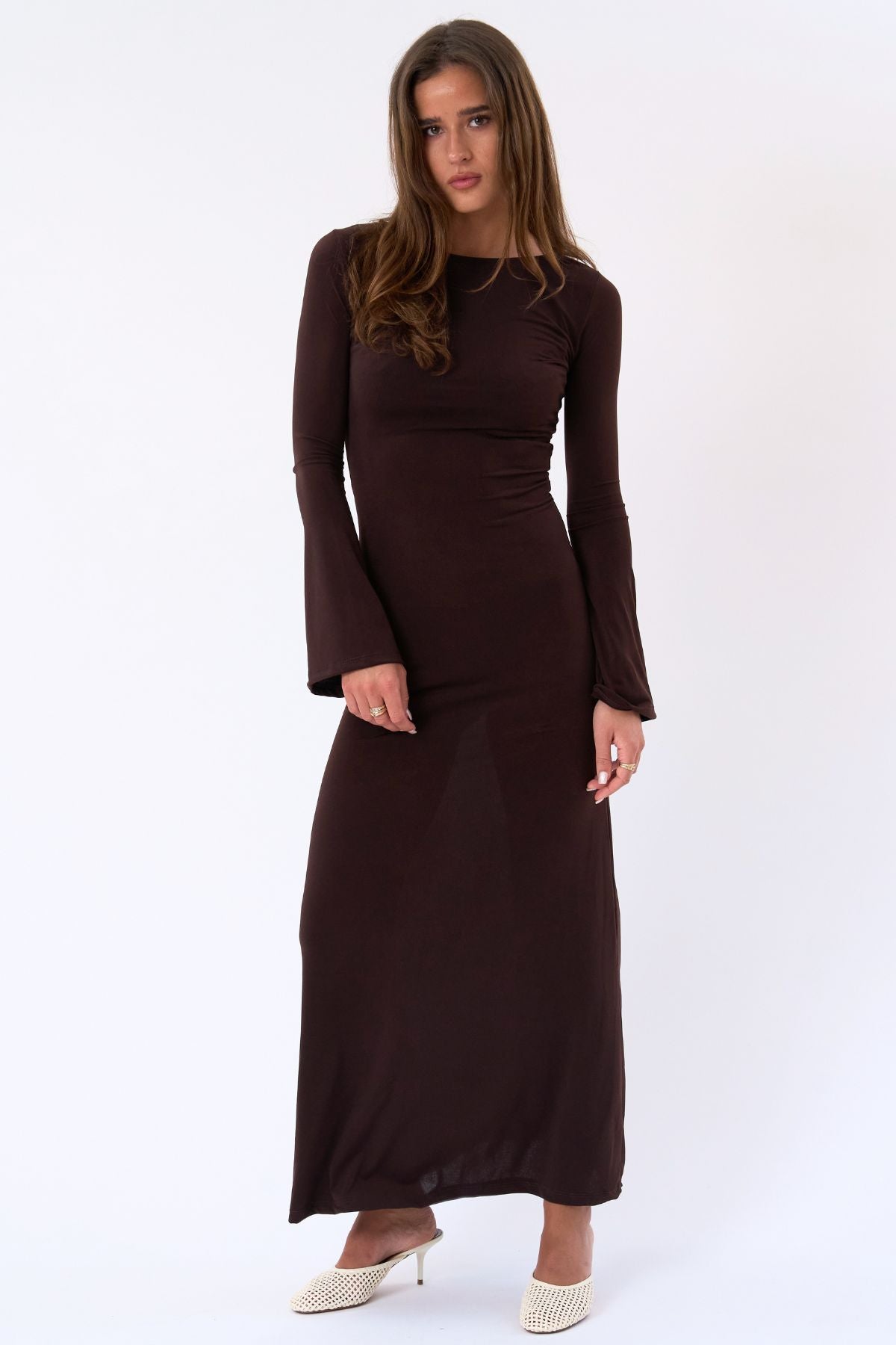 Layla Dress - Brown