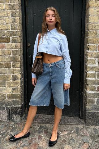 Talia Shirt in Light Blue · effortless scandi formal shirts & blouses for women from ITS MAY