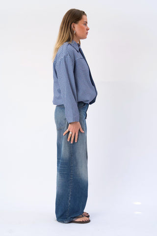 Livia Jacket in Blue · effortless scandi jacket for women from ITS MAY