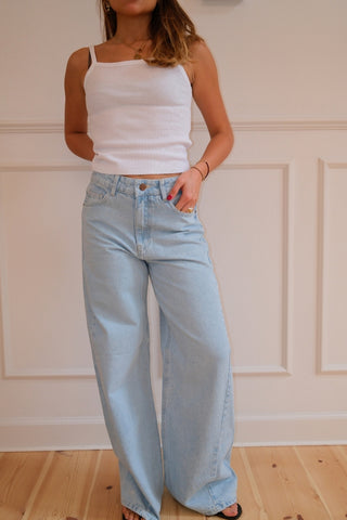 Palmira Baggy Jeans in Blue · effortless scandi jeans for women from ITS MAY