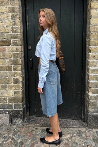 Talia Shirt in Light Blue · effortless scandi formal shirts & blouses for women from ITS MAY