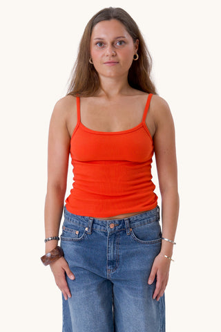 Alba Tank Top - Orange