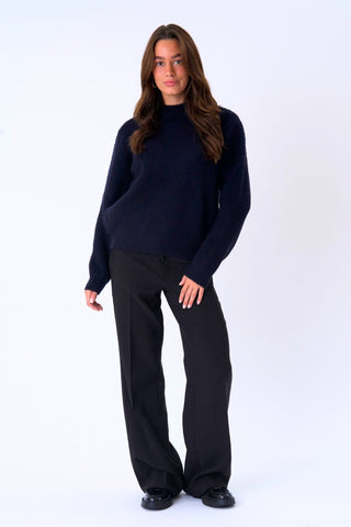 Azzurra Knit in Black · effortless scandi knitwear for women from ITS MAY