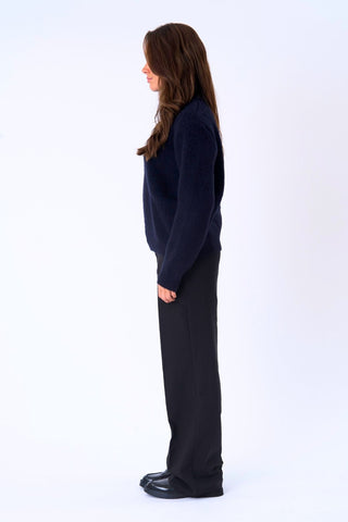 Azzurra Knit in Black · effortless scandi knitwear for women from ITS MAY