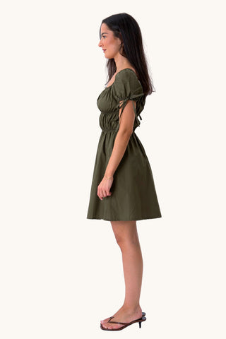 Angelica Dress - Khaki