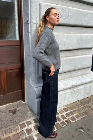 Azzurra Knit in Grey · effortless scandi knitwear for women from ITS MAY
