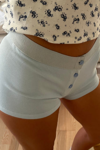 Viola Boxer Shorts in Baby Blue · effortless scandi shorts for women from ITS MAY