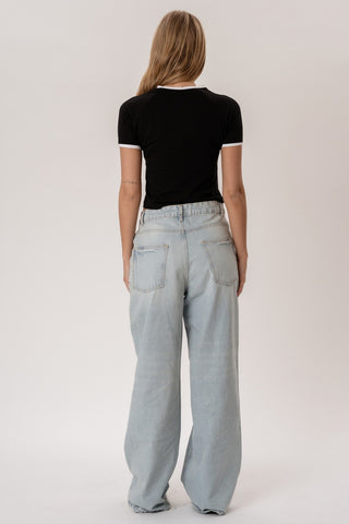 Rosa T-shirt in Black · effortless scandi t-shirt for women from ITS MAY