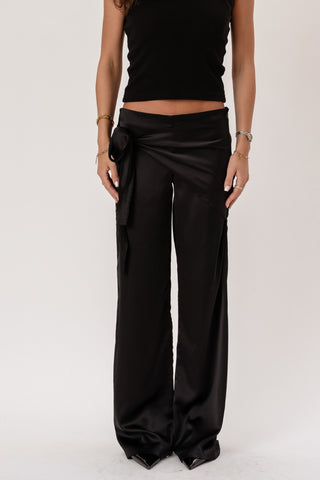 Violetta Bow Pants in Black · effortless scandi pants for women from ITS MAY