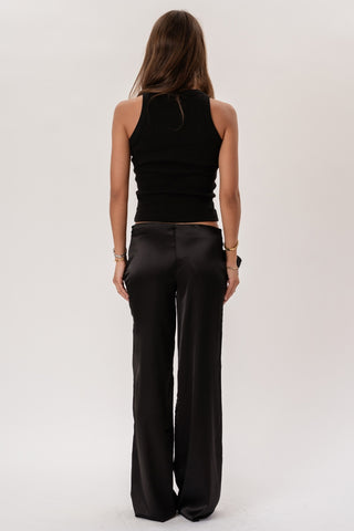 Violetta Bow Pants in Black · effortless scandi pants for women from ITS MAY