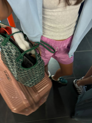 Milo Boxer Shorts in Rose · effortless scandi shorts for women from ITS MAY