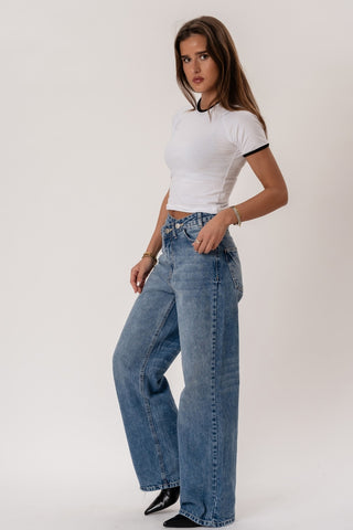 Rosa T-shirt in White · effortless scandi t-shirt for women from ITS MAY