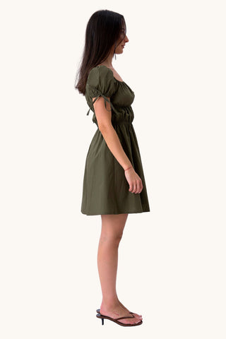 Angelica Dress - Khaki