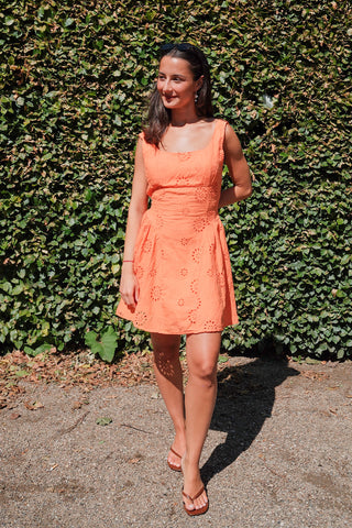 Angelica Dress - Orange