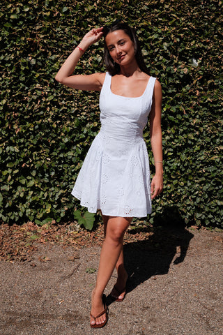 Angelica Dress - White