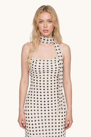 Bellagio Dress - White/Black