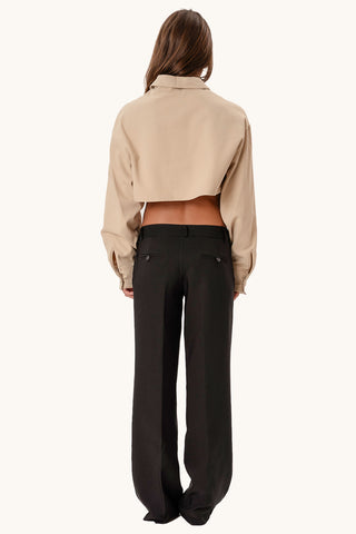 Bellanca Crop Jacket - Beige