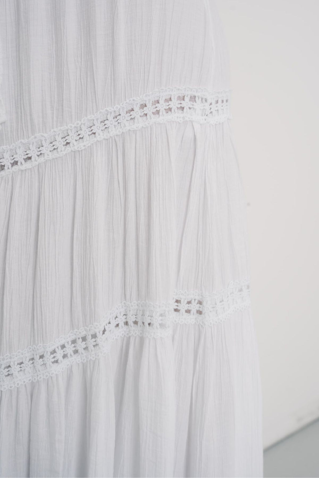 Alma Maxi Skirt - White