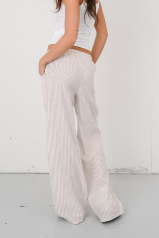 Cara Pants in Sand · effortless scandi pants for women from ITS MAY