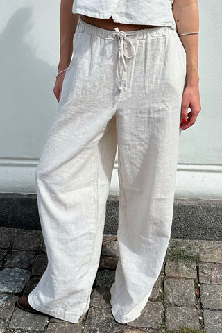 Luna Pants in Sand · effortless scandi pants for women from ITS MAY