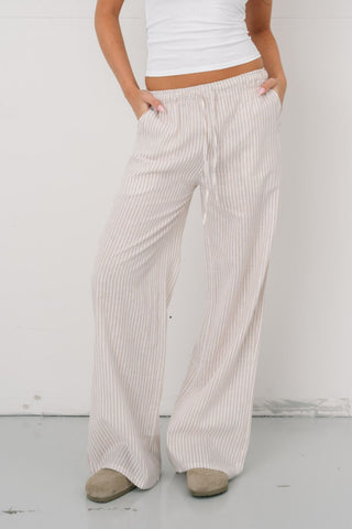 Cara Pants in Sand · effortless scandi pants for women from ITS MAY