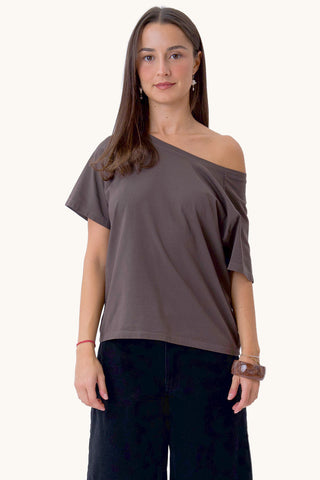 Eleonora Top - Brown
