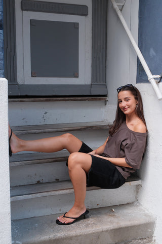 Eleonora Top - Brown
