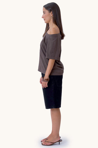Eleonora Top - Brown