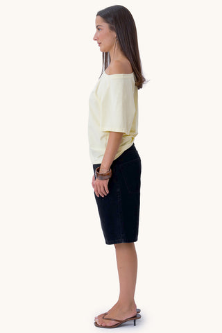 Eleonora Top - Pale Yellow