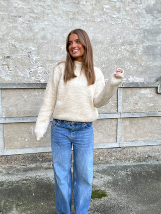 Azzurra Knit in Ecru · effortless scandi knitwear for women from ITS MAY