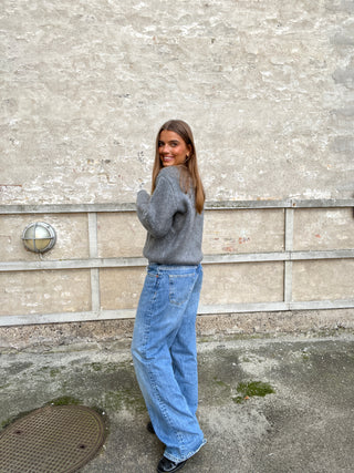Azzurra Knit in Grey · effortless scandi knitwear for women from ITS MAY