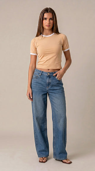 Rosa T-shirt - Khaki