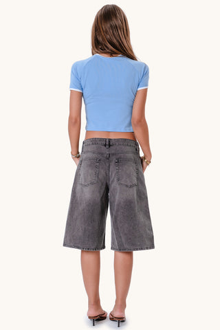 Rosa T-shirt - Light Blue