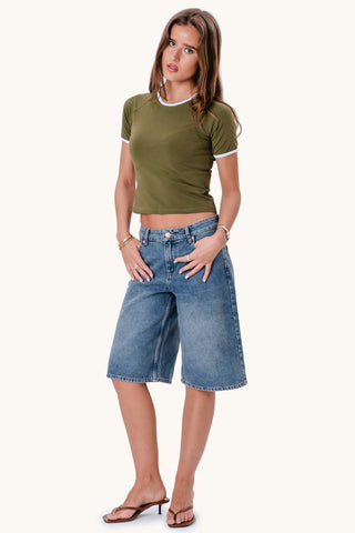 Rosa T-shirt - Olive