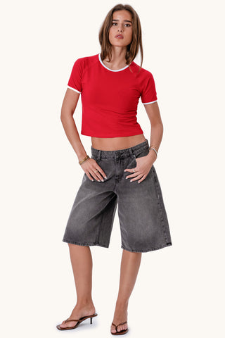 Rosa T-shirt - Red