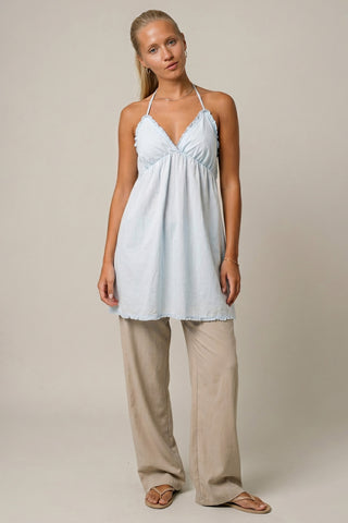 Stella Mini Dress - Baby Blue