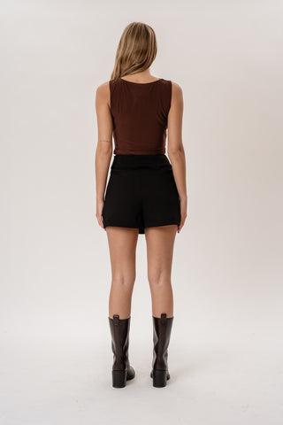 Aurora Skirt in Black · effortless scandi skirt for women from ITS MAY